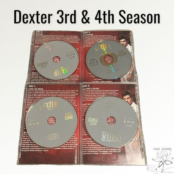 Dexter 3rd & 4th Season DVD Set - Michael C. Hall - Picture 7 of 9